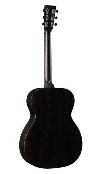 Back of Martin 000-17E Black Smoke Guitar