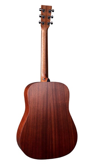 Back of Martin D-10E Sapele Guitar