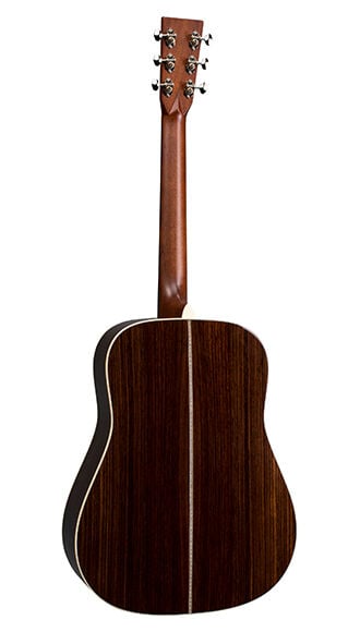 Back of Martin HD-28E Guitar