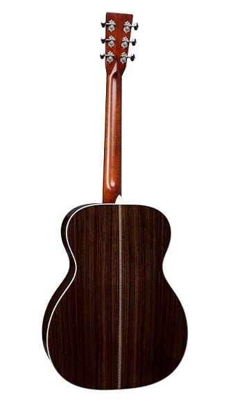 Back of Martin OMJM John Mayer Guitar