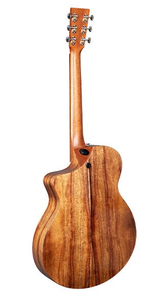 Back of Martin SC-13E Guitar