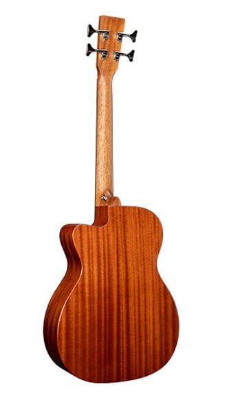 Back of Martin 000C Jr E Spruce Bass Guitar