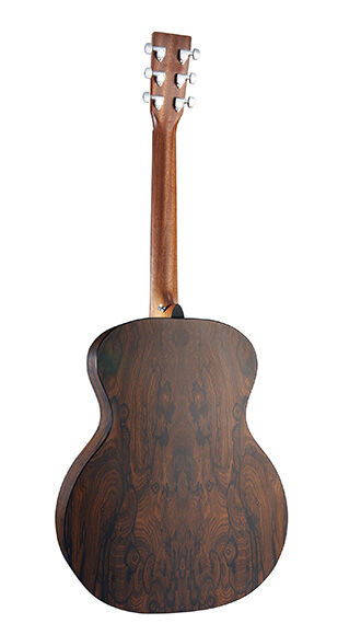 Back of Martin GP-X2E Ziricote Guitar