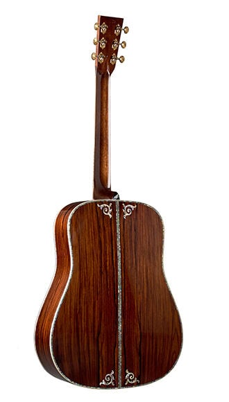Back of Martin D-50 CFM IV 50th Anniversary Guitar
