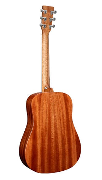Back of Martin D Jr E Guitar