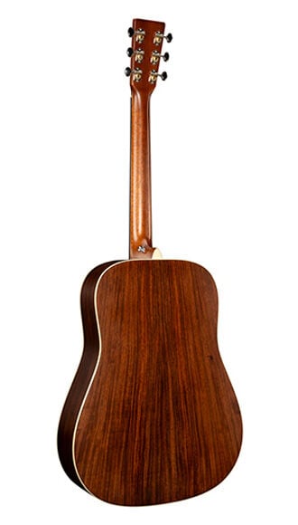 Back of Martin D-16E Rosewood Satin Guitar