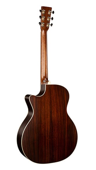Back of Martin GPC-16E Rosewood Satin Guitar