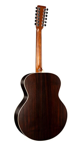 Back of Martin Grand J-16E 12-String Satin Guitar