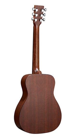 Back of Martin LX1 Life is Good Guitar