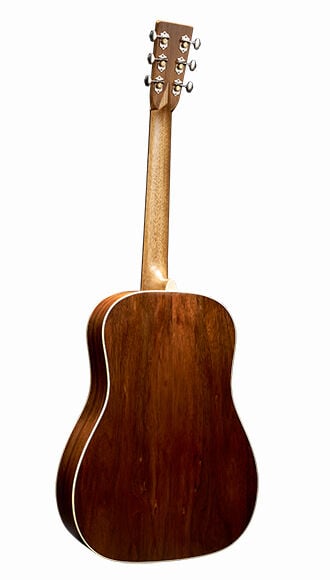 Back of Martin O'ahu HG-28 Guitar