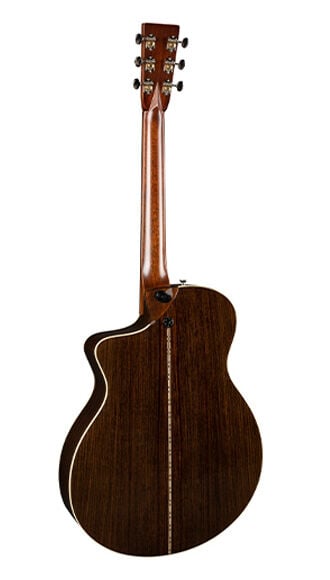 Back of Martin SC-28E Guitar