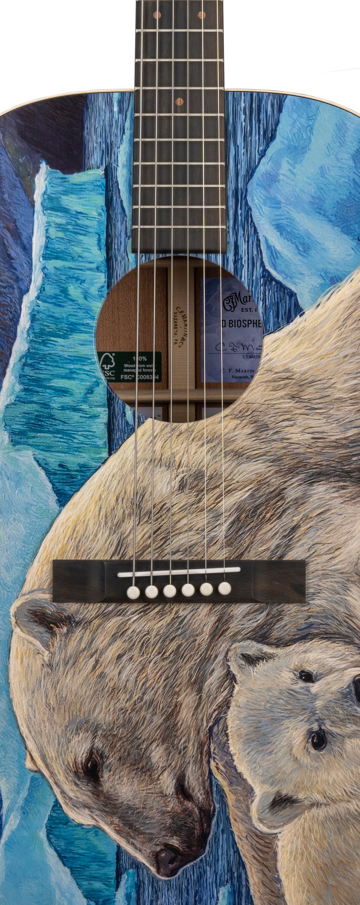 Body of Martin D Biosphere® III Guitar image number 3